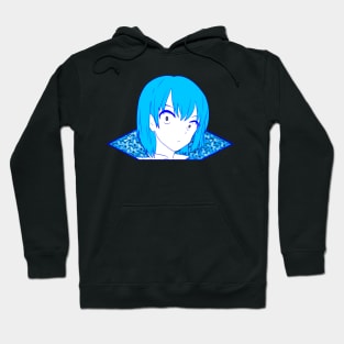 Blue Waifu Hoodie